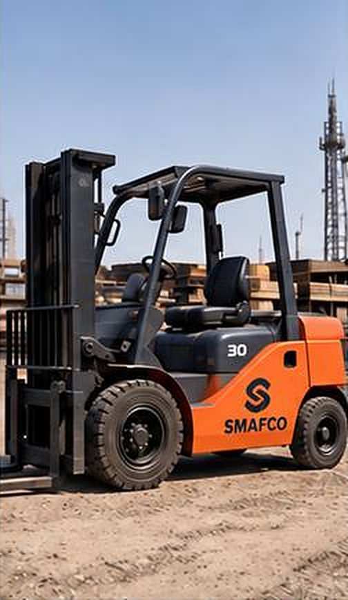 SMAFCO forklift